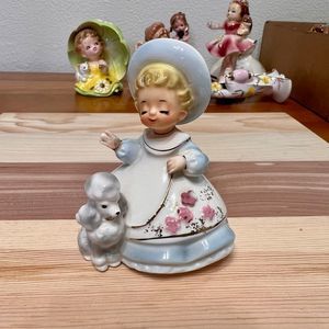 Josef Originals Pet Series Ceramic Figurine, Josef Pets, Vintage Figurines